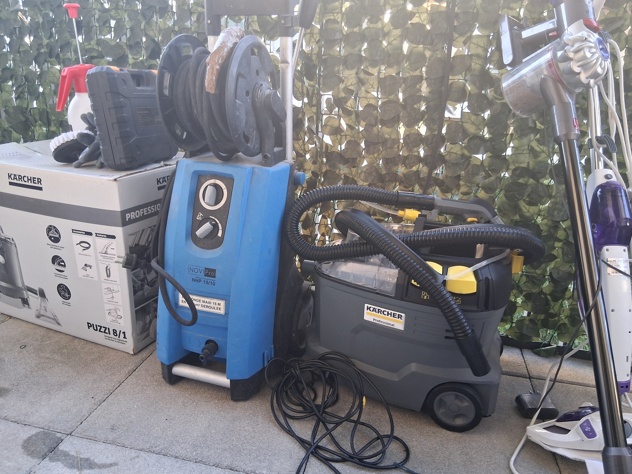Matériel professionnel utilisé par Eco Clean Concept