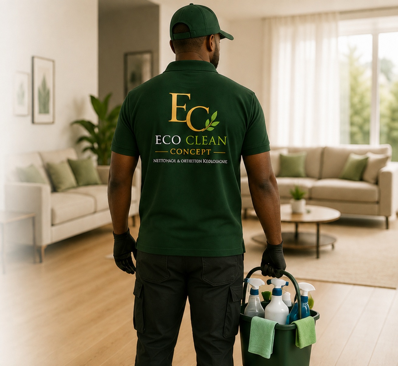 Agent Eco Clean Concept dans des bureaux